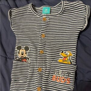 mickey mouse baby boy romper